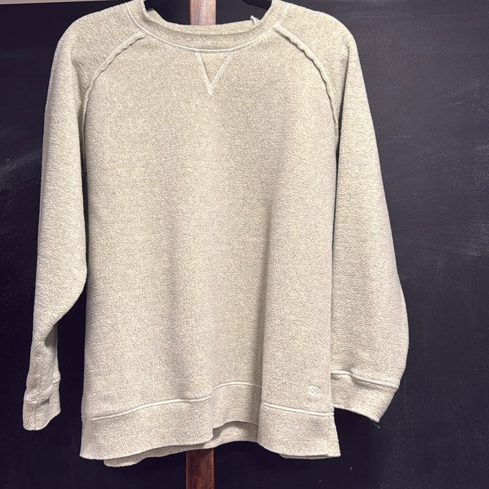 Albion cozy, fleece sweatshirt size S